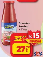 DOMATES RENDESİ 700 G